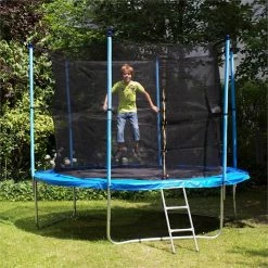 Promo ⭐ KLARFIT Trampolines D'extérieur Rocketboy XXXL Trampoline ✨ 6 Promo ⭐ KLARFIT Trampolines D'extérieur Rocketboy XXXL Trampoline ✨ -Jardin-et-Bricolage Soldes 10021596 yy 0003 ambient Klarfit 400cm Rocketboy XXXL blau