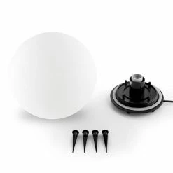 Promo 🛒 Lightcraft Eclairages De Jardin [second Choix] Shineball M Lampe Boule ✔️ -Jardin-et-Bricolage Soldes 10027667 4 Lightcraft Shineball M Kugelleuchte