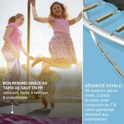 Grosses soldes 👏 KLARFIT Trampolines D'extérieur Rocketgirl 250 Trampoline 🧨 9 Grosses soldes 👏 KLARFIT Trampolines D'extérieur Rocketgirl 250 Trampoline 🧨 -Jardin-et-Bricolage Soldes 10027714 FR 0004 usp