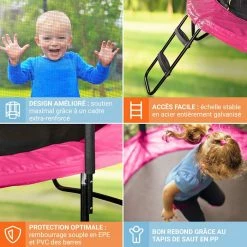 Grosses soldes 👏 KLARFIT Trampolines D'extérieur Rocketgirl 250 Trampoline 🧨 10 Grosses soldes 👏 KLARFIT Trampolines D'extérieur Rocketgirl 250 Trampoline 🧨 -Jardin-et-Bricolage Soldes 10027714 FR 0005 usp