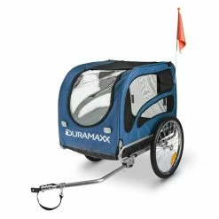 Le moins cher 😀 DURAMAXX Camping & Randonnée King Rex Remorque Pour Chien 🔥 -Jardin-et-Bricolage Soldes 10027856 yy 0005 titel DURAMAXX King Rex Fahrrad Hundeanhaenger