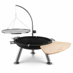 Meilleur prix 😀 Blumfeldt Grills Et Barbecues Turion Gril Suspendu ⭐ -Jardin-et-Bricolage Soldes 10028486 yy 0004 titel 05 Blumfeldt Turion Feuerschale Galgenschwenkgrill