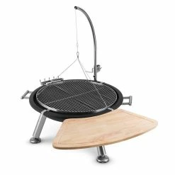 Meilleur prix 😀 Blumfeldt Grills Et Barbecues Turion Gril Suspendu ⭐ -Jardin-et-Bricolage Soldes 10028486 yy 0005 titel 06 Blumfeldt Turion Feuerschale Galgenschwenkgrill