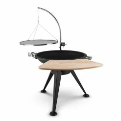 De gros 🤩 Blumfeldt Grills Et Barbecues Delion Gril Suspendu 🧨 -Jardin-et-Bricolage Soldes 10028487 yy 0004 titel 05 Blumfeldt Delion Feuerschale Galgenschwenkgrill
