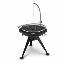 De gros 🤩 Blumfeldt Grills Et Barbecues Delion Gril Suspendu 🧨 -Jardin-et-Bricolage Soldes 10028487 yy 0006 titel 07 Blumfeldt Delion Feuerschale Galgenschwenkgrill