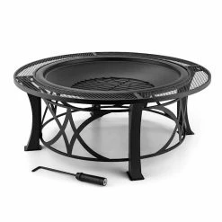 Nouveau 🔔 Blumfeldt Chauffages Radiants Et Poêles De Jardin [second Choix] Ronda Brasero ⌛ -Jardin-et-Bricolage Soldes 10028583 yy 0006 titel 06 Blumfeldt Ronda Feuerschale 95cm Grill 1
