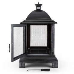 Tout neuf 🌟 Blumfeldt Chauffages Radiants Et Poêles De Jardin Loreo Cheminée De Jardin ⌛ -Jardin-et-Bricolage Soldes 10028584 yy 0004 titel zubehoer 04 Blumfeldt Loreo Gartenkamin Feuerstelle