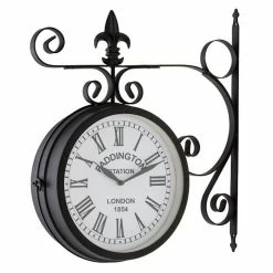 Promo 🧨 Blumfeldt Décoration D'extérieur [second Choix] Paddington Horloge Murale ❤️ -Jardin-et-Bricolage Soldes 10028601 yy 0005 titel 05 Blumfeldt Paddington Gartenuhr