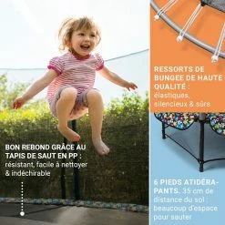 Sortie 🎉 KLARFIT Trampolines D'extérieur Trampoline Rocketkid 🎉 -Jardin-et-Bricolage Soldes 10028958 FR 0004 usp