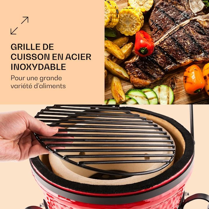 Nouveau 🧨 Klarstein Grills Et Barbecues Princesize Kamado Barbecue 🌟 3 Nouveau 🧨 Klarstein Grills Et Barbecues Princesize Kamado Barbecue 🌟 – Image 3