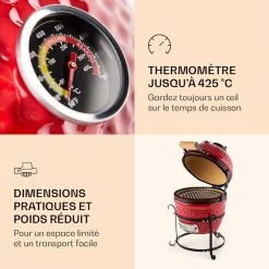 Nouveau 🧨 Klarstein Grills Et Barbecues Princesize Kamado Barbecue 🌟 10 Nouveau 🧨 Klarstein Grills Et Barbecues Princesize Kamado Barbecue 🌟 -Jardin-et-Bricolage Soldes 10029124 fr 0005 logo