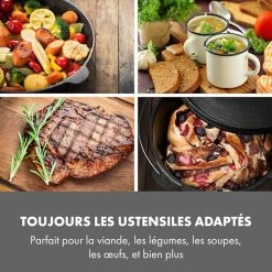 Meilleure vente 🔔 Klarstein Grills Et Barbecues Hotrod Masterplan Cocotte Set De 7 Pièces 🤩 -Jardin-et-Bricolage Soldes 10029164 fr 0003 logo