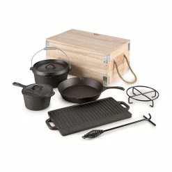 Meilleure vente 🔔 Klarstein Grills Et Barbecues Hotrod Masterplan Cocotte Set De 7 Pièces 🤩