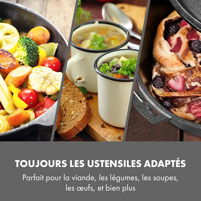 Top 10 ❤️ Klarstein Grills Et Barbecues Hotrod 45 Cocotte BBQ 👏 3 Top 10 ❤️ Klarstein Grills Et Barbecues Hotrod 45 Cocotte BBQ 👏 – Image 3