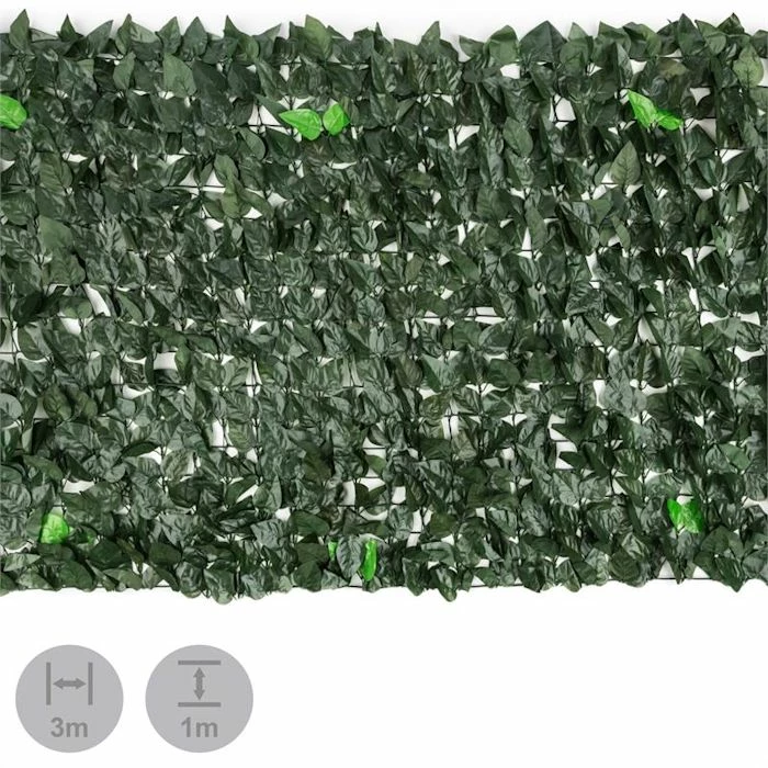 Vente flash 😀 Blumfeldt Marquises Fency Dark Leaf Clôture Pare-vue ✨ 2 Vente flash 😀 Blumfeldt Marquises Fency Dark Leaf Clôture Pare-vue ✨ – Image 2