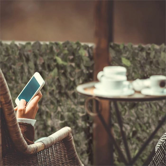 Vente flash 😀 Blumfeldt Marquises Fency Dark Leaf Clôture Pare-vue ✨ 4 Vente flash 😀 Blumfeldt Marquises Fency Dark Leaf Clôture Pare-vue ✨ – Image 4