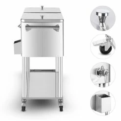 Top 10 😉 Blumfeldt Grills Et Barbecues Springbreak 2000 Chariot à Boissons 💯 -Jardin-et-Bricolage Soldes 10029647 yy 0003 titel side Blumfeldt Springbreak Getraenkewagen Kuehlbox 80l