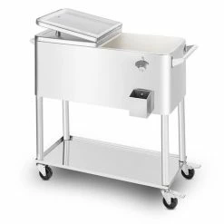 Top 10 😉 Blumfeldt Grills Et Barbecues Springbreak 2000 Chariot à Boissons 💯 -Jardin-et-Bricolage Soldes 10029647 yy 0004 titel Blumfeldt Springbreak Getraenkewagen Kuehlbox 80l