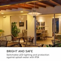 Sortie 🔔 Blumfeldt Chauffages Radiants Et Poêles De Jardin [second Choix] Heizsporn Radiateur De Plafond ❤️ -Jardin-et-Bricolage Soldes 10029717 uk 0004 logo Blumfeldt Heizsporn Deckenheizstrahler