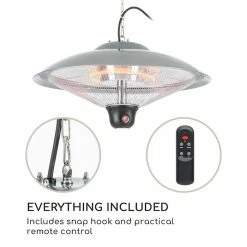 Sortie 🔔 Blumfeldt Chauffages Radiants Et Poêles De Jardin [second Choix] Heizsporn Radiateur De Plafond ❤️ -Jardin-et-Bricolage Soldes 10029717 uk 0006 logo Blumfeldt Heizsporn Deckenheizstrahler