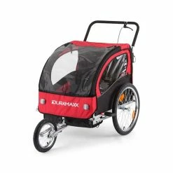 Remise ✔️ DURAMAXX Camping & Randonnée Trailer Swift Remorque Enfant Pour Vélo 🧨 -Jardin-et-Bricolage Soldes 10029780 yy 0005 front DURAMAXX Kool and the Gang Kinderfahrradanhaenger