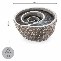 Grosses soldes 😉 Blumfeldt Décoration D'extérieur [second Choix] Spiro Fontaine De Jardin 😀 -Jardin-et-Bricolage Soldes 10029934 yy 0003 titel Blumfeldt Spiro Zierbrunnen 1