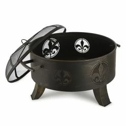 Tout neuf 👏 Blumfeldt Chauffages Radiants Et Poêles De Jardin Versailles Brasero 😀 -Jardin-et-Bricolage Soldes 10030244 yy 0002 detail 24 5 iron fire bowl