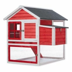 Grosses soldes ❤️ OneConcept Accessoires Pour Animaux Villa Gallo Poulailler 🔔 -Jardin-et-Bricolage Soldes 10030297 yy 0006 titel oneConcept Villa Gallo Huehnerhaus