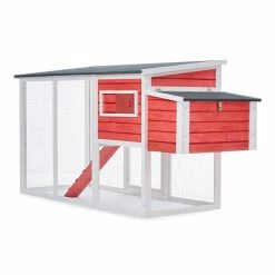 Le moins cher 🎁 OneConcept Accessoires Pour Animaux Villa Ronaldo Poulailler 🎁 -Jardin-et-Bricolage Soldes 10030298 yy 0005 front oneConcept Villa Ronaldo Huehnerhaus