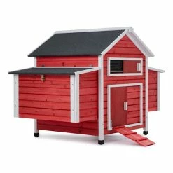 Meilleur prix 🤩 OneConcept Accessoires Pour Animaux Villa Hahnenkamm Poulailler 🎉