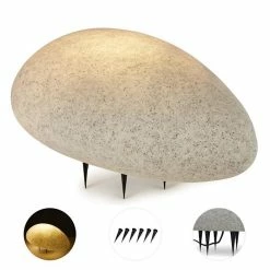 Les meilleures critiques de 🥰 Lightcraft Eclairages De Jardin Shiny Nugget Pierre Lumineuse ❤️ -Jardin-et-Bricolage Soldes 10030347 yy 0004 detail Stone lamp granite