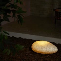 Top 10 ⌛ Lightcraft Eclairages De Jardin [second Choix] Shiny Nugget Pierre Lumineuse 🔔 -Jardin-et-Bricolage Soldes 10030347 yy 0005 ambient Stone lamp granite 1