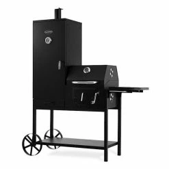 Promo 🥰 Klarstein Grills Et Barbecues Fleischbrocken Barbecue Au Charbon De Bois 🔔 -Jardin-et-Bricolage Soldes 10030554 yy 0006 titel Professional charcoal grill and smoker
