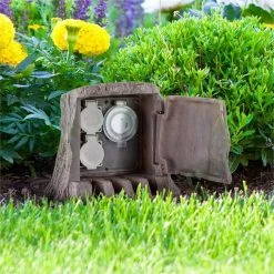 De gros 😉 Waldbeck Outils De Jardinage [second Choix] Tree Time Prise électrique De Jardin 🎉 -Jardin-et-Bricolage Soldes 10030595 yy 0007 ambient Waldbeck Tree Time Gartensteckdose 5m Baumstumpf