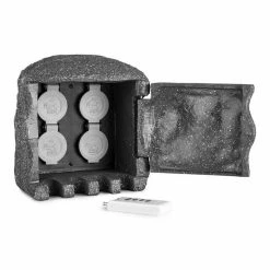 Budget 👏 Waldbeck Outils De Jardinage Power Rock Remote Prise électrique De Jardin 💯