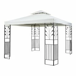 Nouveau 🎉 Blumfeldt Pavillons Pour Réceptions Odeon Beige Tente De Soirée 🎁