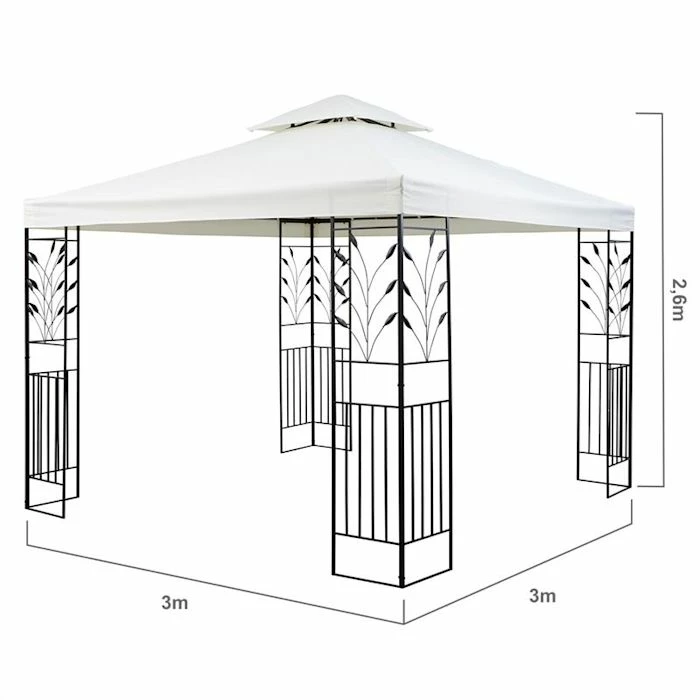 Nouveau đ Blumfeldt Pavillons Pour RĂ©ceptions Odeon Beige Tente De SoirĂ©e đ 2 Nouveau đ Blumfeldt Pavillons Pour RĂ©ceptions Odeon Beige Tente De SoirĂ©e đ â Image 2