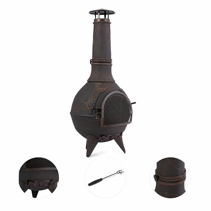 Nouveau 🧨 Blumfeldt Chauffages Radiants Et Poêles De Jardin Augustus Four De Terrasse 🥰 3 Nouveau 🧨 Blumfeldt Chauffages Radiants Et Poêles De Jardin Augustus Four De Terrasse 🥰 – Image 3