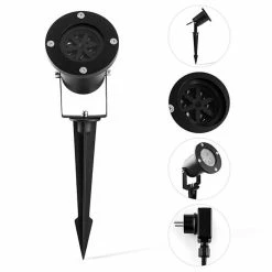 Tout neuf 🎉 Blumfeldt Eclairages De Jardin Snowdance Projecteur LED 😉 -Jardin-et-Bricolage Soldes 10030936 yy 0003 detail Bumfeldt Snowdance LED Projektor Schneeflocken