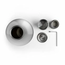 Nouveau ✔️ Blumfeldt Décoration D'extérieur Supernova Boule De Feu ✨ -Jardin-et-Bricolage Soldes 10031003 yy 0004 titel top Blumfeldt Supernova Feuerkugel Tischfeuer silber