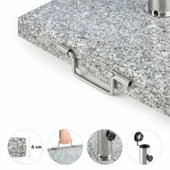 Meilleur prix 🧨 Blumfeldt Marquises Schirmherr 30SQ Pied De Parasol 👏 8 Meilleur prix 🧨 Blumfeldt Marquises Schirmherr 30SQ Pied De Parasol 👏 -Jardin-et-Bricolage Soldes 10031461 yy 0004 detail Blumfeldt Schirmherr 30SQ Sonnenschirmstaender grau