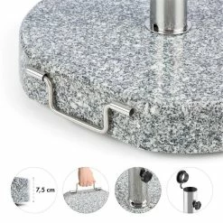 Top 10 😀 Blumfeldt Pavillons Pour Réceptions [second Choix] Schirmherr 30RD Pied De Parasol ⌛ -Jardin-et-Bricolage Soldes 10031462 yy 0004 detail Blumfeldt Schirmherr 30RD Sonnenschirmstaender rund