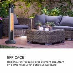 Grosses soldes 👏 Blumfeldt Chauffages Radiants Et Poêles De Jardin Heat Guru Radiateur Sur Pied 🔥 -Jardin-et-Bricolage Soldes 10031870 fr 0003 logo
