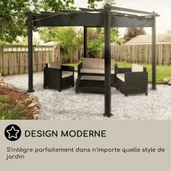 Budget ✔️ Blumfeldt Pavillons Pour Réceptions Pantheon 3x3 Pergola 💯 -Jardin-et-Bricolage Soldes 10031882 FR 0006 usp