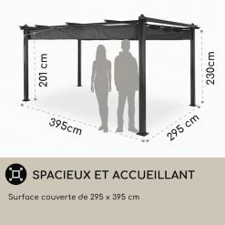 Grosses soldes 😉 Blumfeldt Pavillons Pour Réceptions Pantheon 3x4 Pergola 🥰 -Jardin-et-Bricolage Soldes 10031883 FR 0004 usp