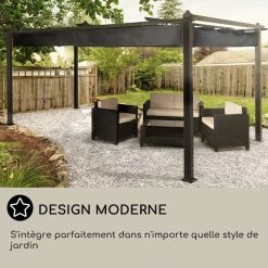 Grosses soldes 😉 Blumfeldt Pavillons Pour Réceptions Pantheon 3x4 Pergola 🥰 -Jardin-et-Bricolage Soldes 10031883 FR 0006 usp