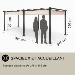 Promo 👏 Blumfeldt Pavillons Pour Réceptions Pantheon 3x6 Pergola 😍 -Jardin-et-Bricolage Soldes 10031884 FR 0004 usp