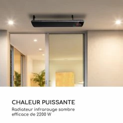 Acheter 🔔 Blumfeldt Chauffages Radiants Et Poêles De Jardin Chauffage Par Infrarouge Cosmic Beam Ultra ⌛ -Jardin-et-Bricolage Soldes 10031978 fr 0003 logo