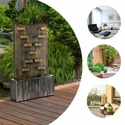 Remise ⌛ Blumfeldt Décoration D'extérieur River Crossing Fontaine De Jardin Intérieur/extérieur 😀 -Jardin-et-Bricolage Soldes 10032260 yy 0003 ambient