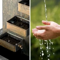 Remise ⌛ Blumfeldt Décoration D'extérieur River Crossing Fontaine De Jardin Intérieur/extérieur 😀 -Jardin-et-Bricolage Soldes 10032260 yy 0004 ambient